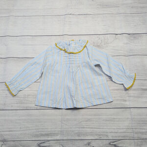 9/12m Neck & Neck Striped Collar Top